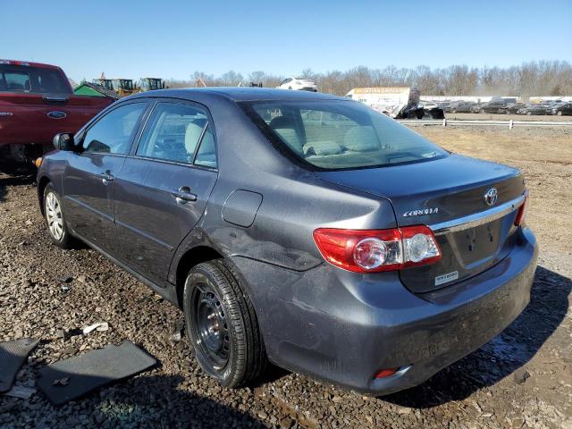 2T1BU4EE2CC917136 - 2012 TOYOTA COROLLA BASE GRAY photo 2