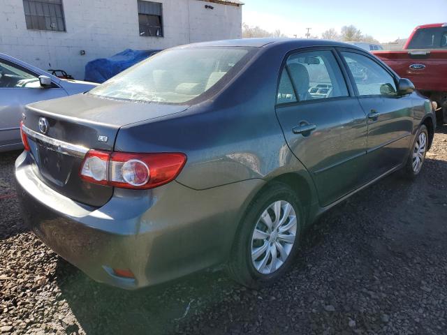 2T1BU4EE2CC917136 - 2012 TOYOTA COROLLA BASE GRAY photo 3