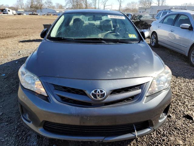 2T1BU4EE2CC917136 - 2012 TOYOTA COROLLA BASE GRAY photo 5