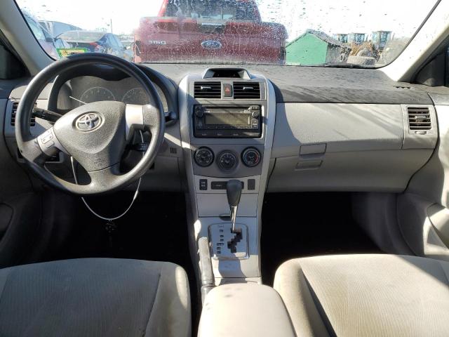 2T1BU4EE2CC917136 - 2012 TOYOTA COROLLA BASE GRAY photo 8