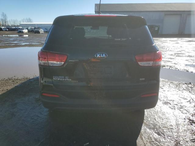 5XYPG4A30GG119066 - 2016 KIA SORENTO LX BLACK photo 6