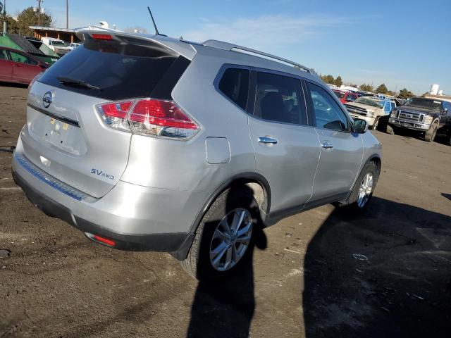 KNMAT2MV4FP508436 - 2015 NISSAN ROGUE S SILVER photo 3