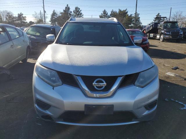 KNMAT2MV4FP508436 - 2015 NISSAN ROGUE S SILVER photo 5