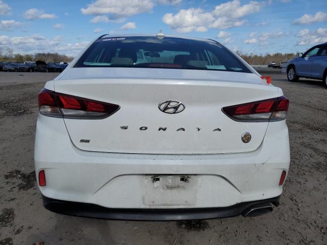 5NPE24AF7KH796679 - 2019 HYUNDAI SONATA SE WHITE photo 6