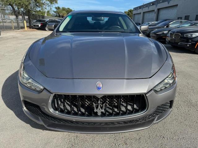 ZAM57RSA4G1169112 - 2016 MASERATI GHIBLI S GRAY photo 5