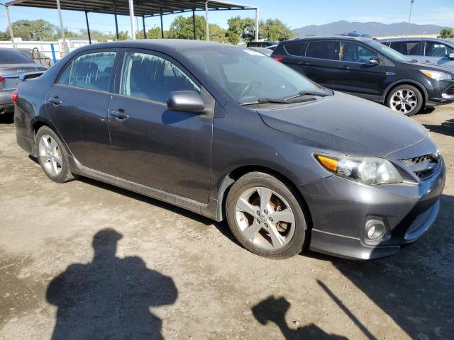 2T1BU4EE1CC896277 - 2012 TOYOTA COROLLA BASE GRAY photo 4