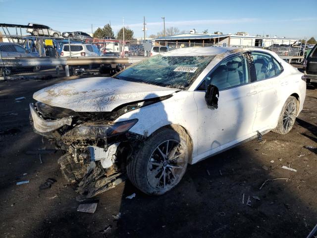 4T1G11BK0PU086943 - 2023 TOYOTA CAMRY SE NIGHT SHADE WHITE photo 1