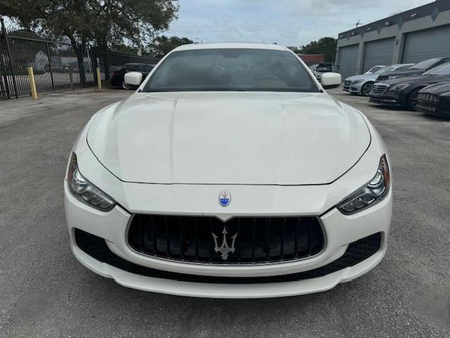 ZAM57XSA5G1181032 - 2016 MASERATI GHIBLI WHITE photo 5