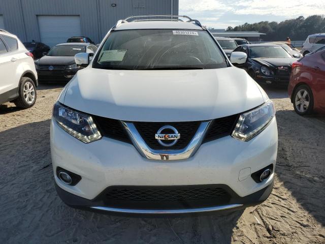 5N1AT2MT8FC901972 - 2015 NISSAN ROGUE S WHITE photo 5