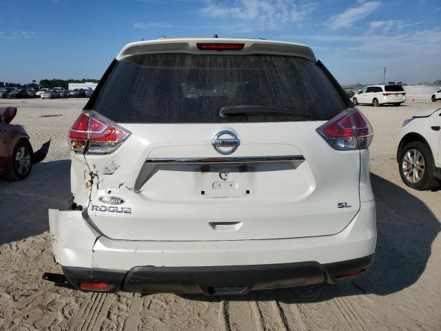 5N1AT2MT8FC901972 - 2015 NISSAN ROGUE S WHITE photo 6