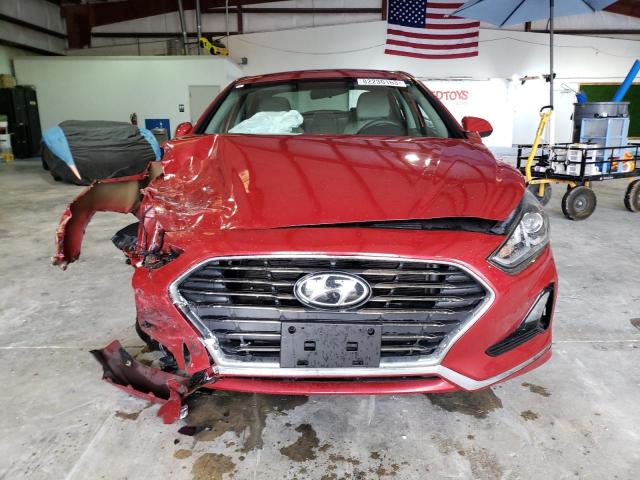 5NPE24AF7KH742539 - 2019 HYUNDAI SONATA SE BURGUNDY photo 5