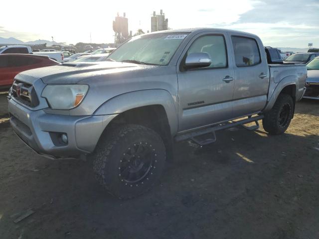 3TMJU4GN2FM185286 - 2015 TOYOTA TACOMA DOUBLE CAB PRERUNNER SILVER photo 1