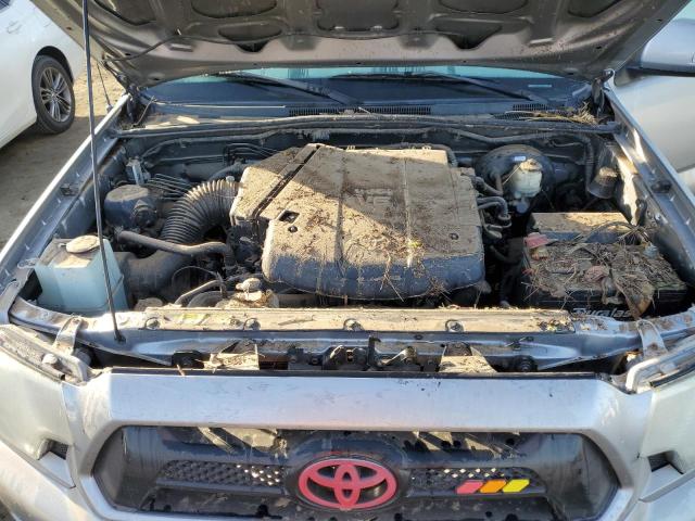 3TMJU4GN2FM185286 - 2015 TOYOTA TACOMA DOUBLE CAB PRERUNNER SILVER photo 11