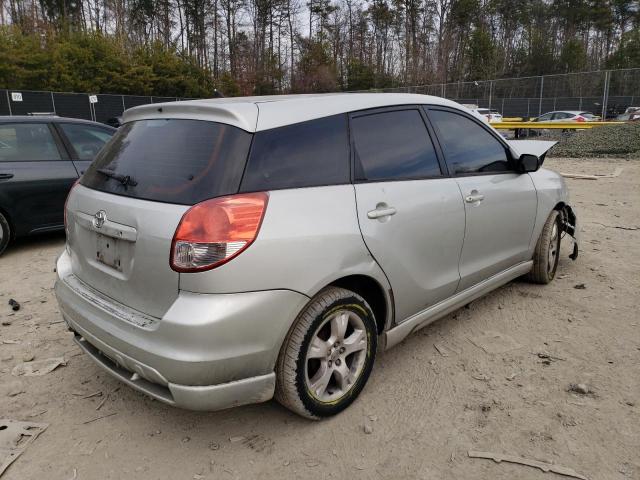 2T1KR32E63C047519 - 2003 TOYOTA COROLLA MA XR SILVER photo 3
