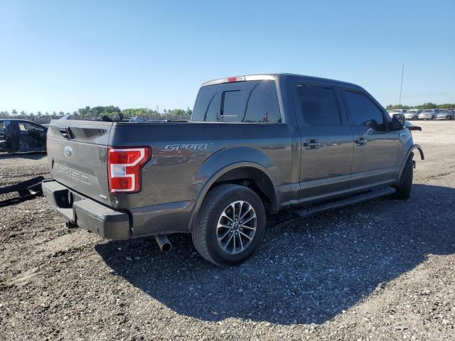 1FTEW1CP1JKF01326 - 2018 FORD F150 SUPERCREW GRAY photo 3