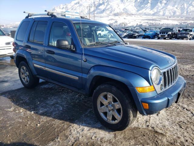 1J4GL58K05W688699 - 2005 JEEP LIBERTY LIMITED BLUE photo 4