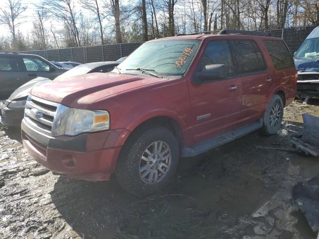 1FMFU16508LA25980 - 2008 FORD EXPEDITION XLT RED photo 1