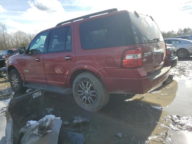 1FMFU16508LA25980 - 2008 FORD EXPEDITION XLT RED photo 2