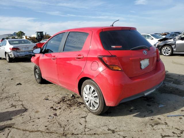 VNKKTUD35FA048471 - 2015 TOYOTA YARIS RED photo 2