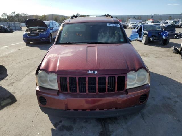 1J4GS48K56C368715 - 2006 JEEP GRAND CHER LAREDO Бордовый фото 5