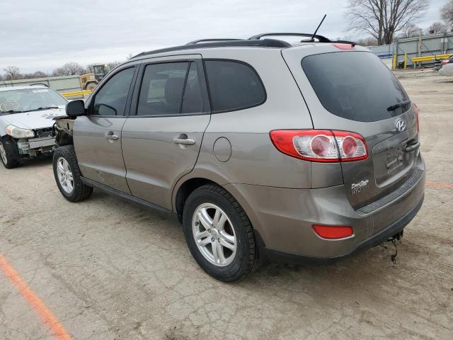 5XYZG3AB9BG013900 - 2011 HYUNDAI SANTA FE GLS BROWN photo 2