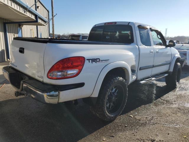 5TBRT34106S479280 - 2006 TOYOTA TUNDRA ACCESS CAB SR5 WHITE photo 3