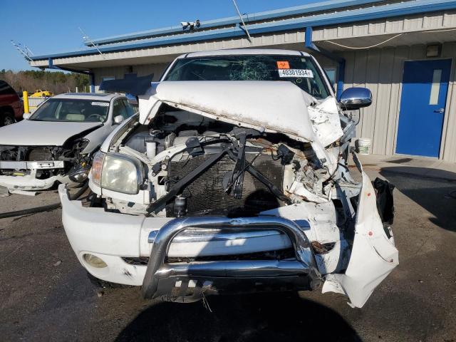 5TBRT34106S479280 - 2006 TOYOTA TUNDRA ACCESS CAB SR5 WHITE photo 5