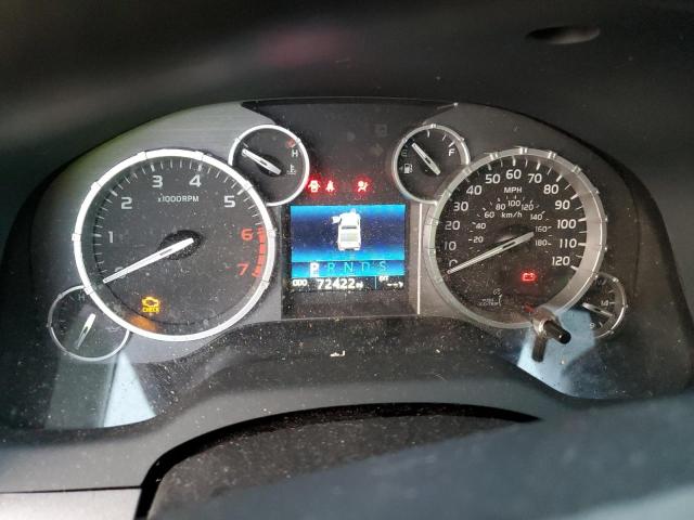 5TFUY5F11GX547030 - 2016 TOYOTA TUNDRA DOUBLE CAB SR/SR5 GRAY photo 9