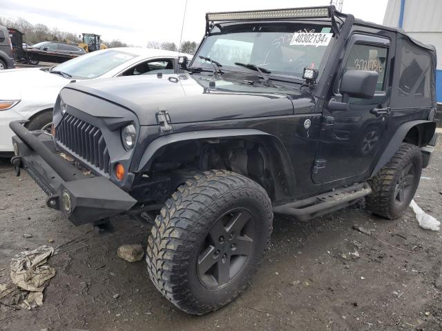 1J4FA24108L556254 - 2008 JEEP WRANGLER X BLACK photo 1