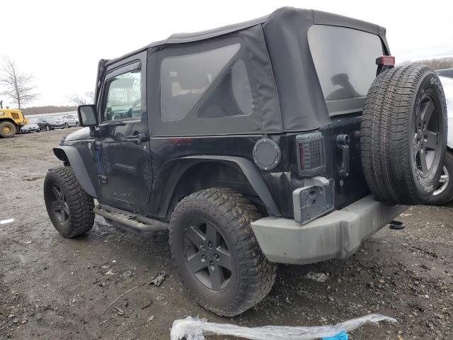 1J4FA24108L556254 - 2008 JEEP WRANGLER X BLACK photo 2