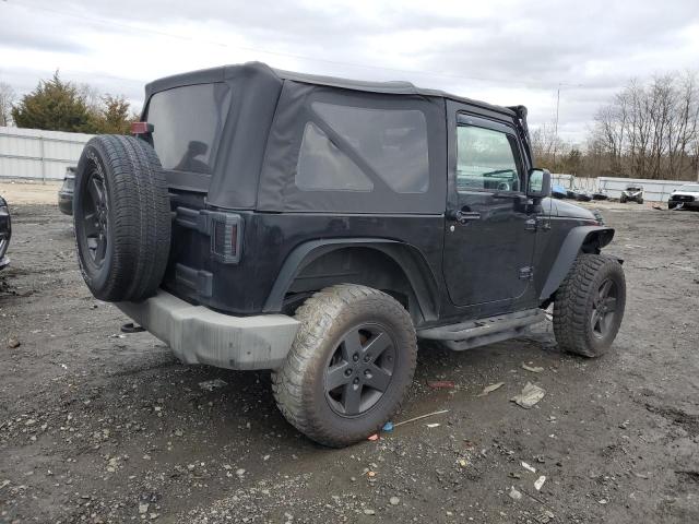 1J4FA24108L556254 - 2008 JEEP WRANGLER X BLACK photo 3