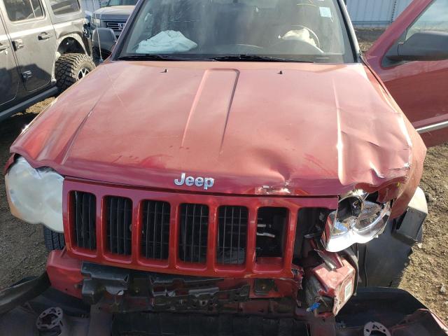 1J8GR48K39C552274 - 2009 JEEP GRAND CHER LAREDO წითელი ფოტო 12