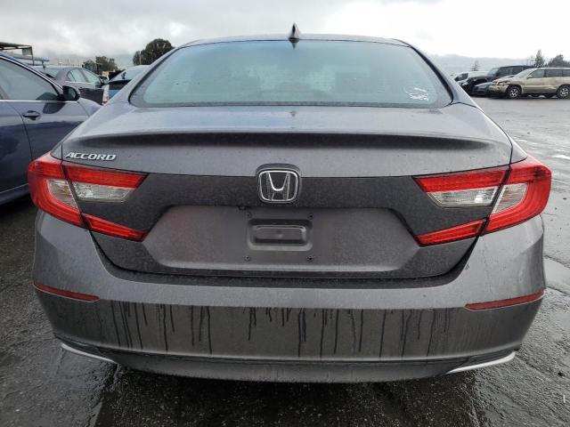 1HGCV1F16JA230465 - 2018 HONDA ACCORD LX CHARCOAL photo 6