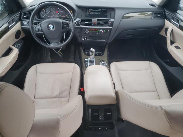 5UXWX9C59E0D17835 - 2014 BMW X3 XDRIVE28I SILVER photo 8
