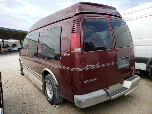 1GDFG15R621234090 - 2002 GMC SAVANA RV G1500 BURGUNDY photo 2