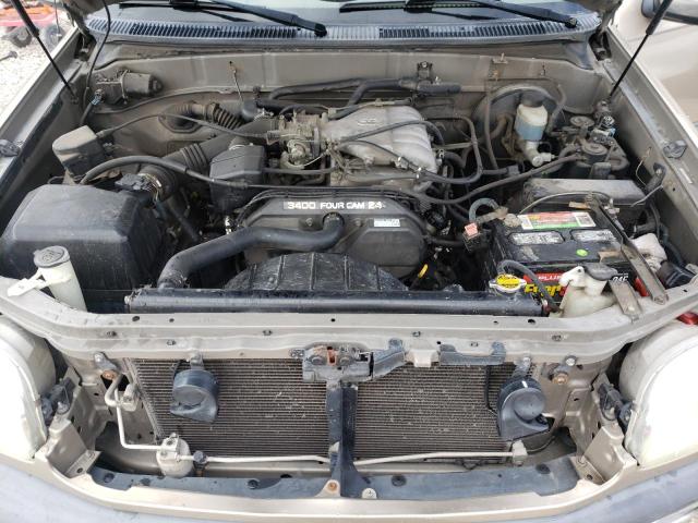 5TBRN34111S186054 - 2001 TOYOTA TUNDRA ACCESS CAB SR5 BEIGE photo 11