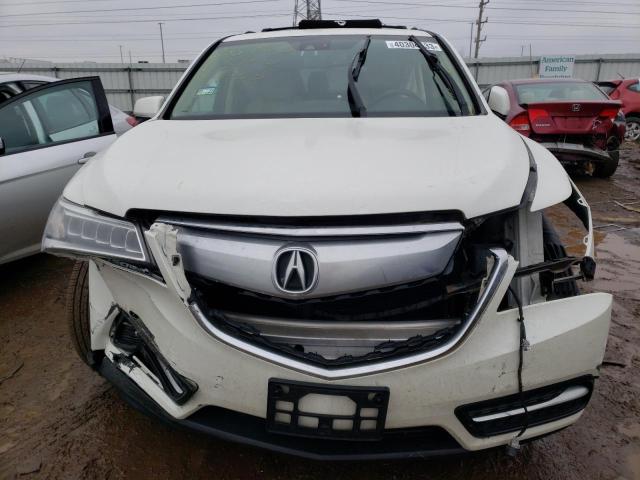 5FRYD4H47EB048334 - 2014 ACURA MDX TECHNOLOGY WHITE photo 5