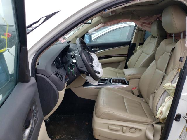 5FRYD4H47EB048334 - 2014 ACURA MDX TECHNOLOGY WHITE photo 7