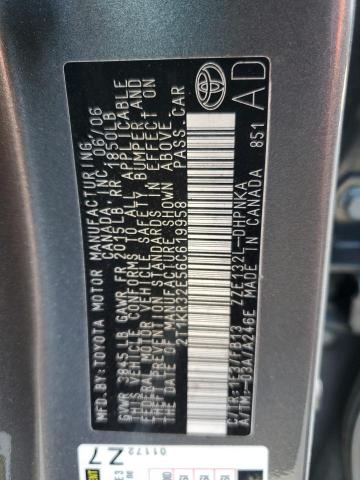 2T1KR32E56C619958 - 2006 TOYOTA COROLLA MA XR SILVER photo 12