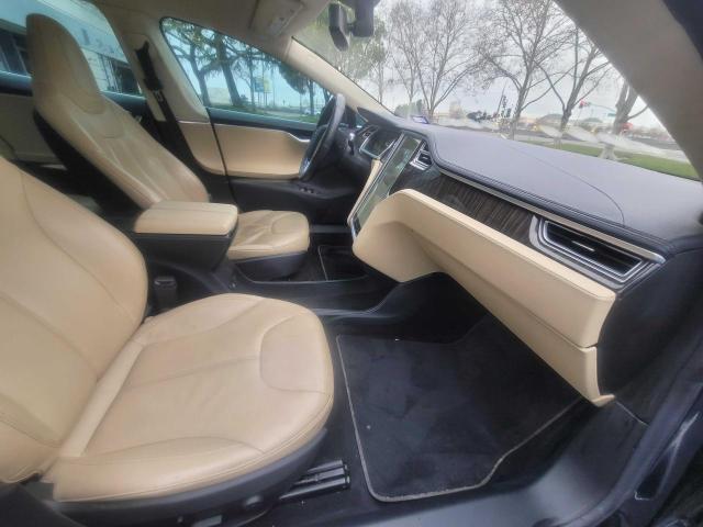 5YJSA1DP6DFP22664 - 2013 TESLA MODEL S Կապույտ լուսանկար 5