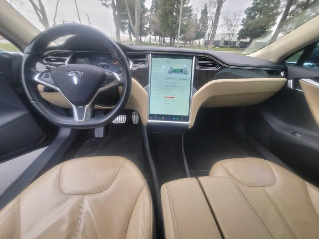 5YJSA1DP6DFP22664 - 2013 TESLA MODEL S Կապույտ լուսանկար 9