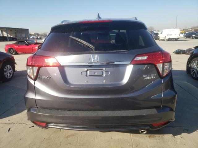 3CZRU6H95KM710166 - 2019 HONDA HR-V TOURING GRAY photo 6