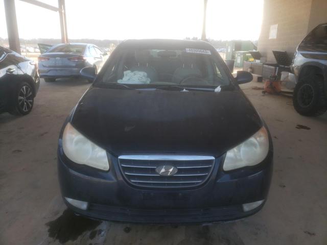 KMHDU46D07U213861 - 2007 HYUNDAI ELANTRA GLS BLACK photo 5