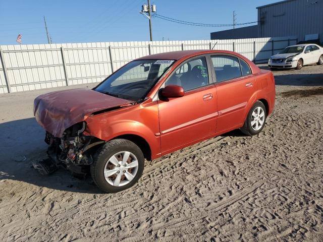 KNADH4A30B6736895 - 2011 KIA RIO BASE RED photo 1