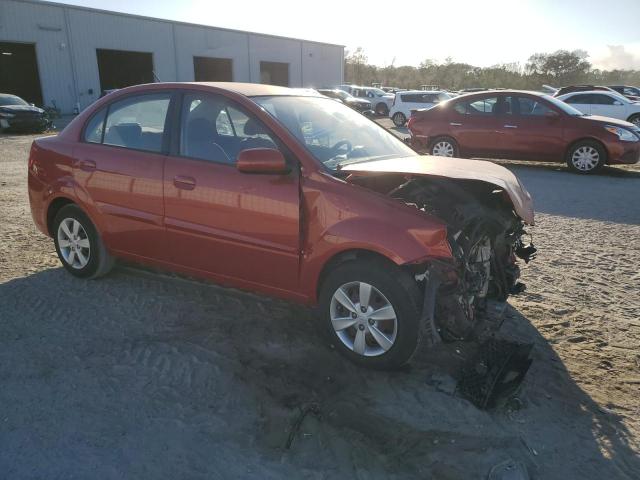 KNADH4A30B6736895 - 2011 KIA RIO BASE RED photo 4