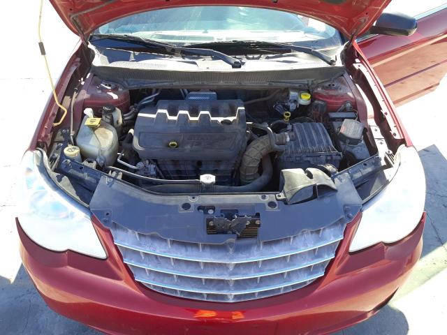 1C3LC45K38N223920 - 2008 CHRYSLER SEBRING RED photo 11