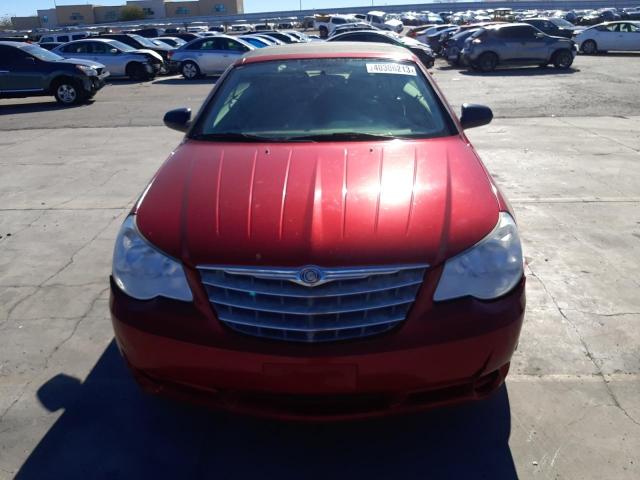 1C3LC45K38N223920 - 2008 CHRYSLER SEBRING RED photo 5