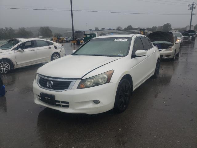 1HGCP36758A019066 - 2008 HONDA ACCORD EX WHITE photo 2