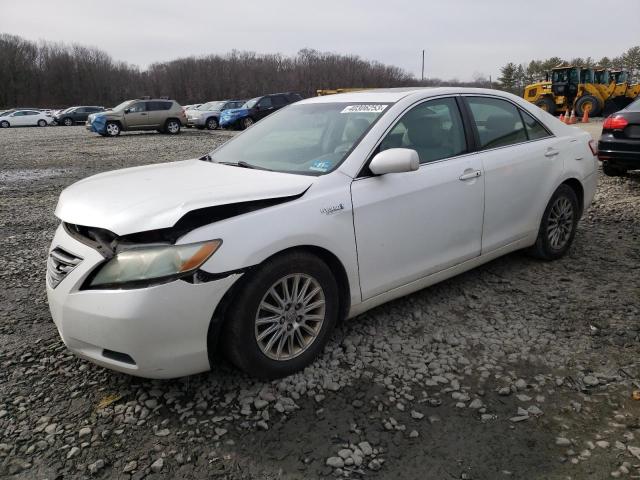 4T1BB46K67U016088 - 2007 TOYOTA CAMRY HYBRID WHITE photo 1