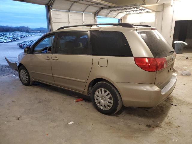 5TDZK23C67S055739 - 2007 TOYOTA SIENNA CE GOLD photo 2